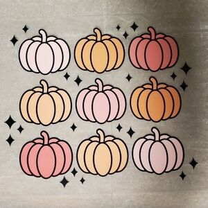 Pumpkin Halloween DTF Shirt Transfer